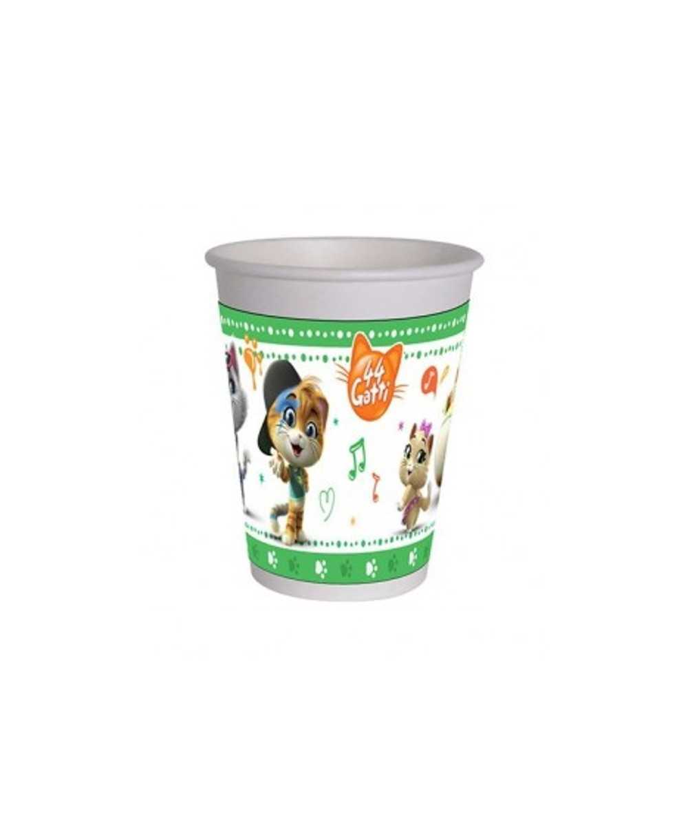 Bicchieri 44 Gatti 200ml Sfiziosità Party Crispiano vendita bicchieri 44 gatti sfiziositaparty.it