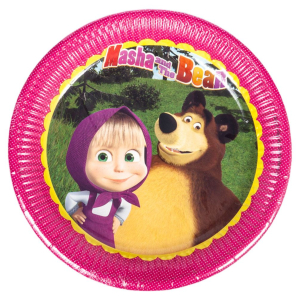 PIATTI MASHA E ORSO 23cm