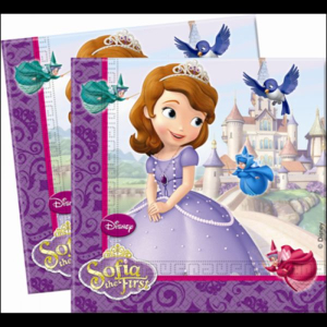 Tovaglioli PRINCIPESSA SOFIA in carta 2 veli