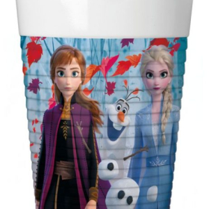 Bicchieri Frozen con Anna ed Elsa Disney Composto da 8 Bicchieri da 200ml in plastica