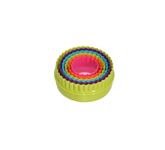 set 6pz agliapasta forma rotonda