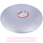 Cake Board Argentato Rotondo 40cm. Sfiziosità Party Crispiano vendita cake board e argento sfiziositaparty.it