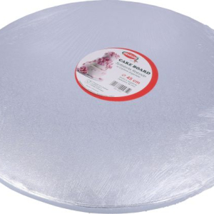 CAKEBOARD SOTTOTORTA ARGENTO 45cm Elegante base per torta