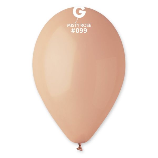 Palloncini Rosa Antico in lattice Misty Rose #099