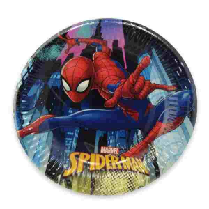 PIATTI DI CARTA SPIDERMAN TEAM UP 20cm