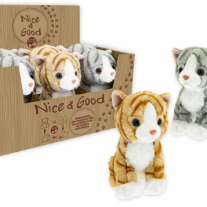 PELUCHE GATTI 18cm