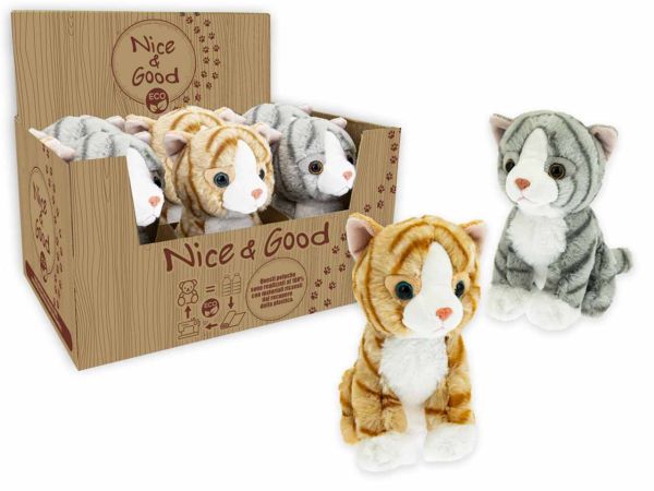 PELUCHE GATTI 18cm