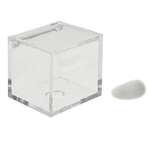 SCATOLINA IN PLEXIGLASS TRASPARENTE 5cm