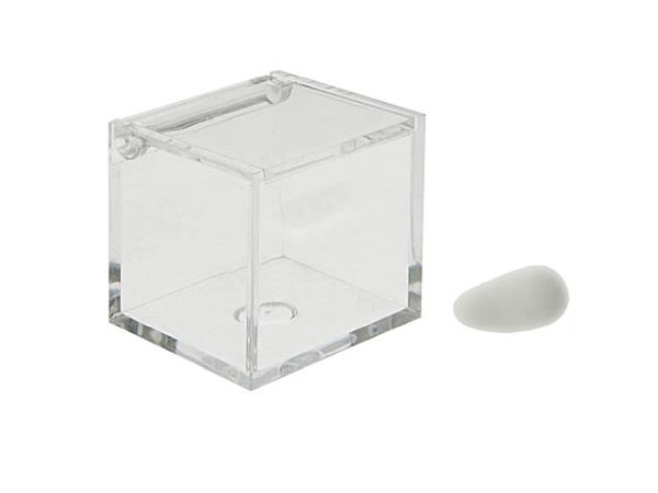 SCATOLINA IN PLEXIGLASS TRASPARENTE 5cm