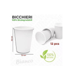 BICCHIERI DI CARTA BIODEGRADABILI