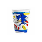 BICCHIERI SONIC 200ml 8pz Sfiziosità Party Crispiano vendita Bicchieri Sonic per festa a tema sfiziositaparty.it