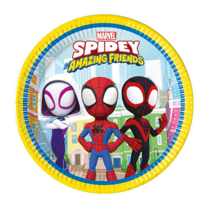 Piatti Spidey 23cm 8pz Sfiziosità Party Crispiano vendita Piatti Spidey sfiziositaparty.it