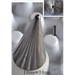 Beccuccioper sac à poche . con foro da 0.1mm Sfiziosità Party Crispiano vendita beccucci Sac à poche e accessori per preparare dolci, pasticceria, cake design sfiziositaparty.it