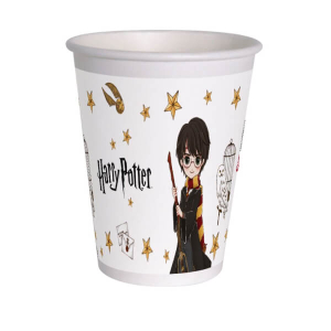 BICCHIERI HARRY POTTER 8pz Sfiziosità Party Crispiano vendita BICCHIERI Harry Potter sfiziositaparty.it