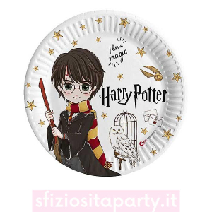PIATTI HARRY POTTER 23cm 8pz Sfiziosità Party Crispiano vendita Piatti Harry Potter sfiziositaparty.it