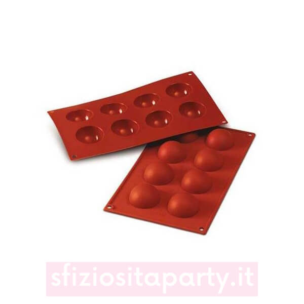 Stampo Semisfera Silikomart 25mm Sfiziosità Party Crispiano vendita stampo semisfera sfiziositaparty.it
