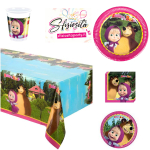 KIT festa Masha e Orso Sfiziosità Party Crispiano vendita kit festa Masha e Orso sfiziositaparty.it