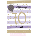 Biglietto Augurale OGGI COMPI 70 ANNI Sfiziosità Party Crispiano vendita biglietti auguri 80 anni sfiziositaparty.it