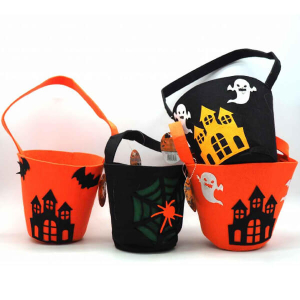 Secchiello Halloween Colori Assortiti Sfiziosità Party Crispiano vendita sacchetti porta caramelle Halloween sfiziositaparty.it