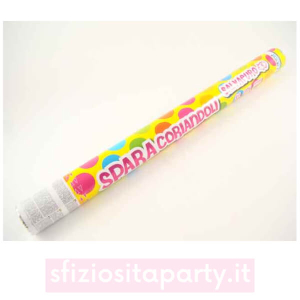 Sparacoriandoli Salvaeuro da 60cm Sfiziosità Party Crispiano vendita sparacoriandoli sfiziositaparty.it