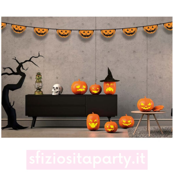 Festone Zucche Halloween Sfiziosità Party Crispiano vendita festone halloween sfiziositaparty.it