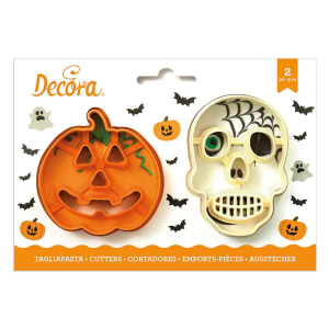 Tagliapasta Halloween 2 Pezzi Sfiziosità Party Crispiano vendita Tagliapasta Taglia Biscotti Halloween sfiziositaparty.it