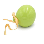 Immagine del Pallone in ceramica verde mela da 8 cm - Bomboniera Elegante per Matrimoni e Eventi Speciali