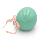 Immagine del Pallone in ceramica Tiffany da 12 cm - Bomboniera Elegante per Matrimoni e Eventi Speciali