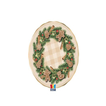 Piatti Natale Gingerbread 20cm Sfiziosità Party Crispiano vendita piatti natalizi sfiziositaparty.it