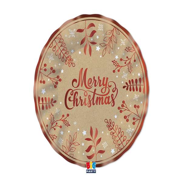 Piatti Merry Christmas Kraft 30cm sfiziositaparty.it Piatti Merry Christmas Kraft 30cm Sfiziosità Party Crispiano vendita piatti di natale sfiziositaparty.it