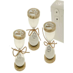 Immagine della Clessidra Decorativa Madera Assortita - Elegante regalo disponibile su Sfiziosità Party.