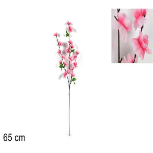 Elegante Stelo Fiori Pesco da 65 cm - Ideale per Arredo Pasquale.