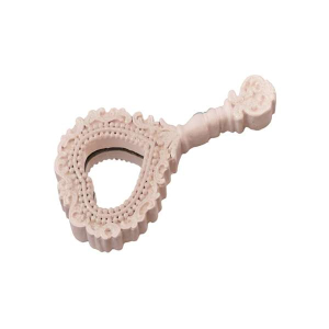 Immagine dello Specchio a forma di cuore rosa con glitter - Elegante bomboniera regalo disponibile su Sfiziosità Party.
