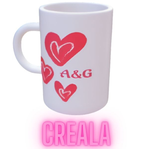 Crea la tua tazza unica da un modello 3D per San Valentino!