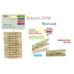 Mollette Legno 48mm
