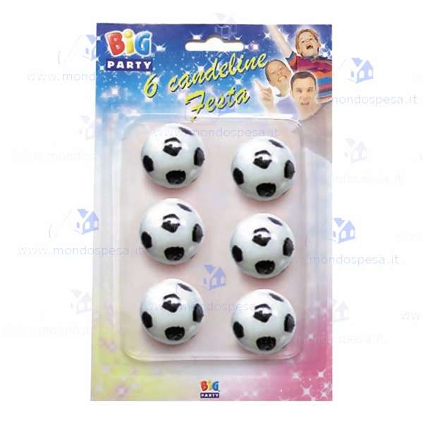 Candeline-Palloni-Calcio-3D Candeline Palloni Calcio 3D