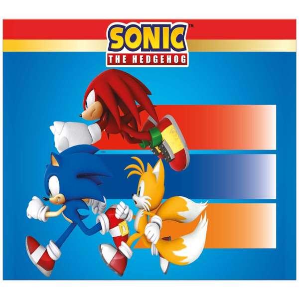 Tovaglia Sonic (120x180cm) Tovaglia in plastica con grafica Sonic per feste di compleanno o eventi a tema Sonic per bambini.