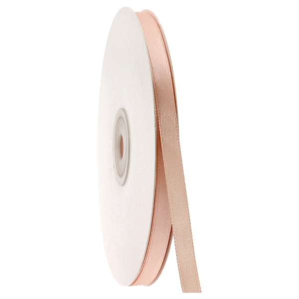 Nastro Doppio Raso Pesca 10mm per decorare bomboniere, bouquet e confezioni regalo