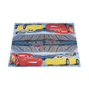 Confezione da 20 tovaglioli di carta usa e getta con immagini di Saetta McQueen e Jackson Storm, ideale per feste di compleanno, party e allestimenti a tema Cars.