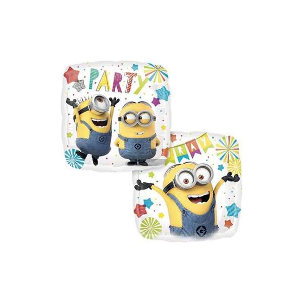 Palloncino Minions 2-Side per feste, compleanni, party a tema