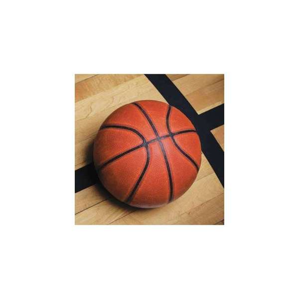 Tovaglioli Festa Basket con design di campo da basket e palla da basket