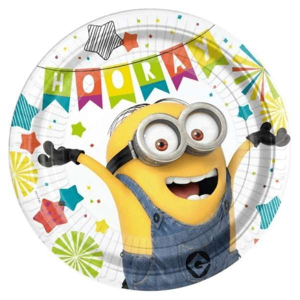 Piatti Minions per feste, compleanni, party a tema