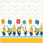 Tovaglia Minions in plastica per feste, compleanni, party a tema