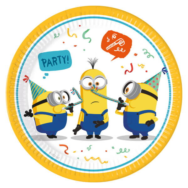 Piatti Minions per feste, compleanni, party a tema