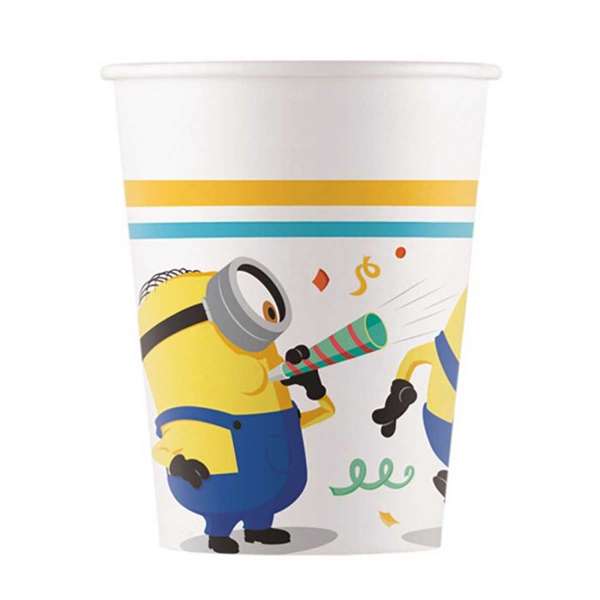 Bicchieri Minions per feste, compleanni, party a tema