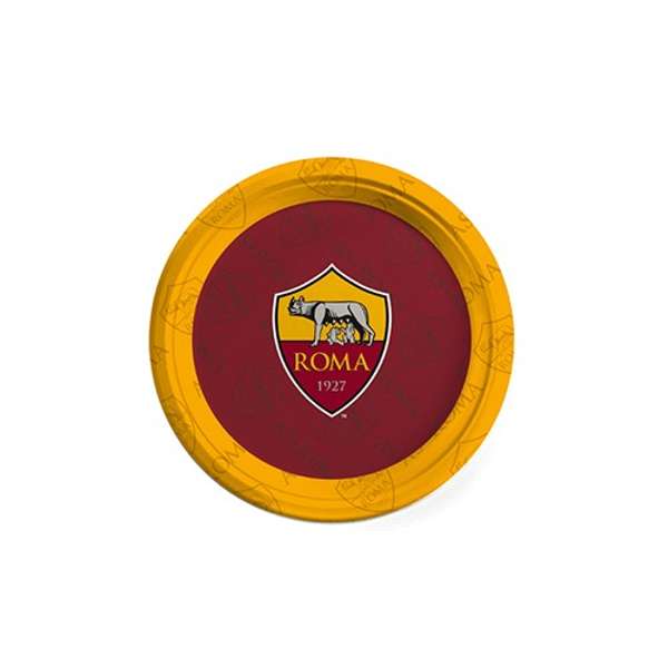 piatti Roma Calcio 18 cm confezione 8 pezzi