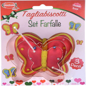 Set Tagliabiscotti Farfalle - immagine 3