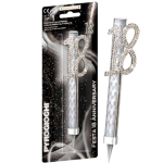 Candelotto Fontana Argentato 18 Anni in Strass per Compleanni