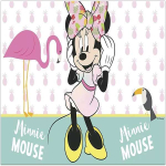 Tovaglia Minnie Mouse 120x180cm - Decorazione con Fenicotteri per Compleanni