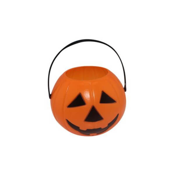 Portacaramelle Zucca Halloween 12cm - Perfetto per la Festa di Halloween
